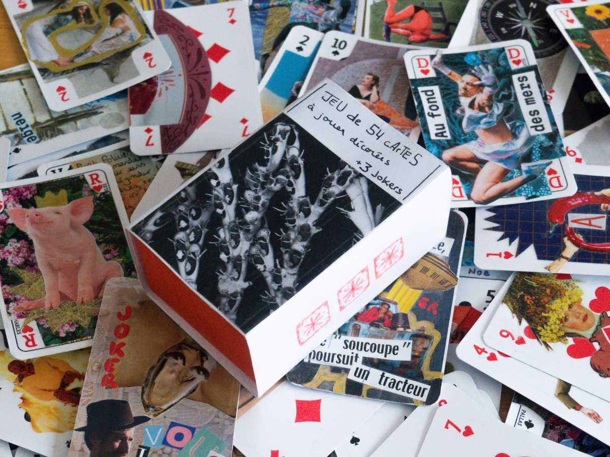 jeu de 54 cartes&nbsp;décorées